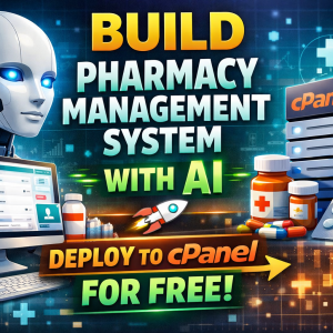 Build Pharmacy Management System With AI and Deploy To Cpanel For Free